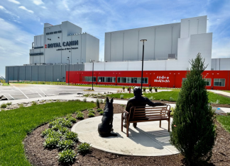 Mars opens £355 million Royal Canin petfood plant in Ohio, USA